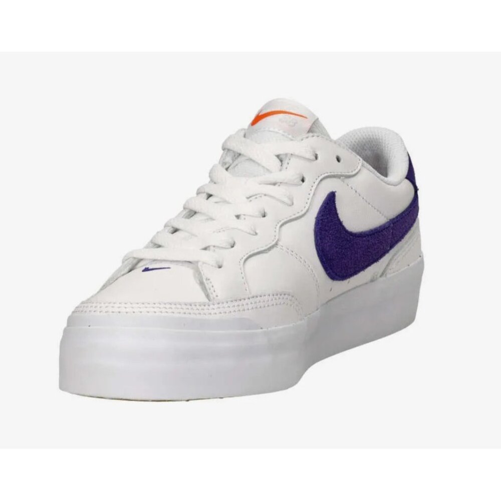 New! Size: 10.5 Women|Nike Zoom Pogo Plus ISO SB White/Court Purple|DZ4916-100 - Picture 6 of 15